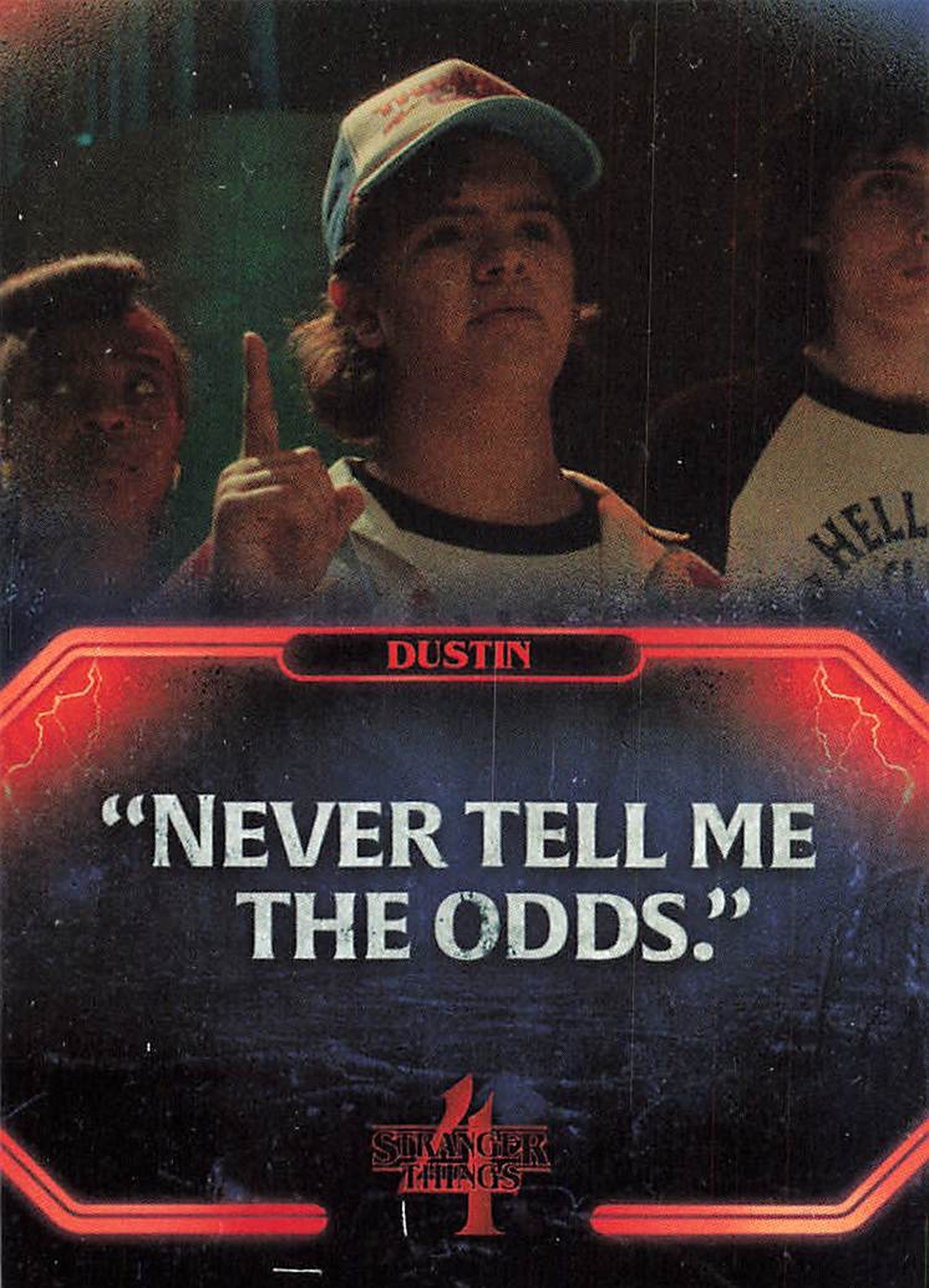 2023 Zerocool Stranger Things Season 4 Dustin Never Tell me the Odds #Q-5