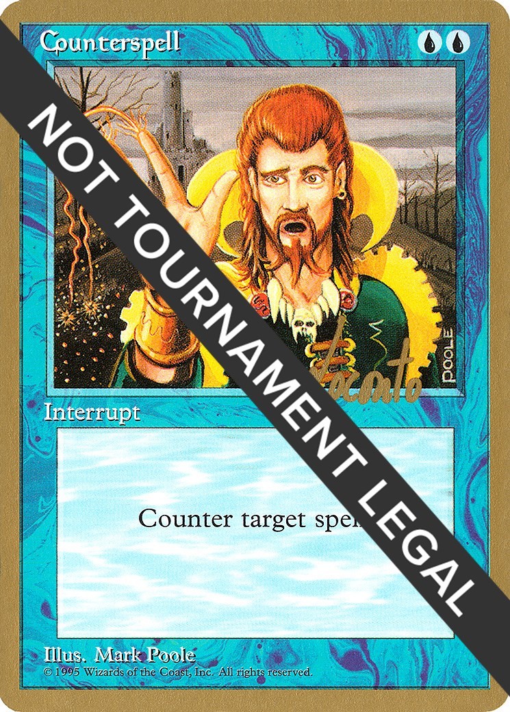 Counterspell - 1996 Michael Loconto (4ED) World Championship Decks 1996 MP