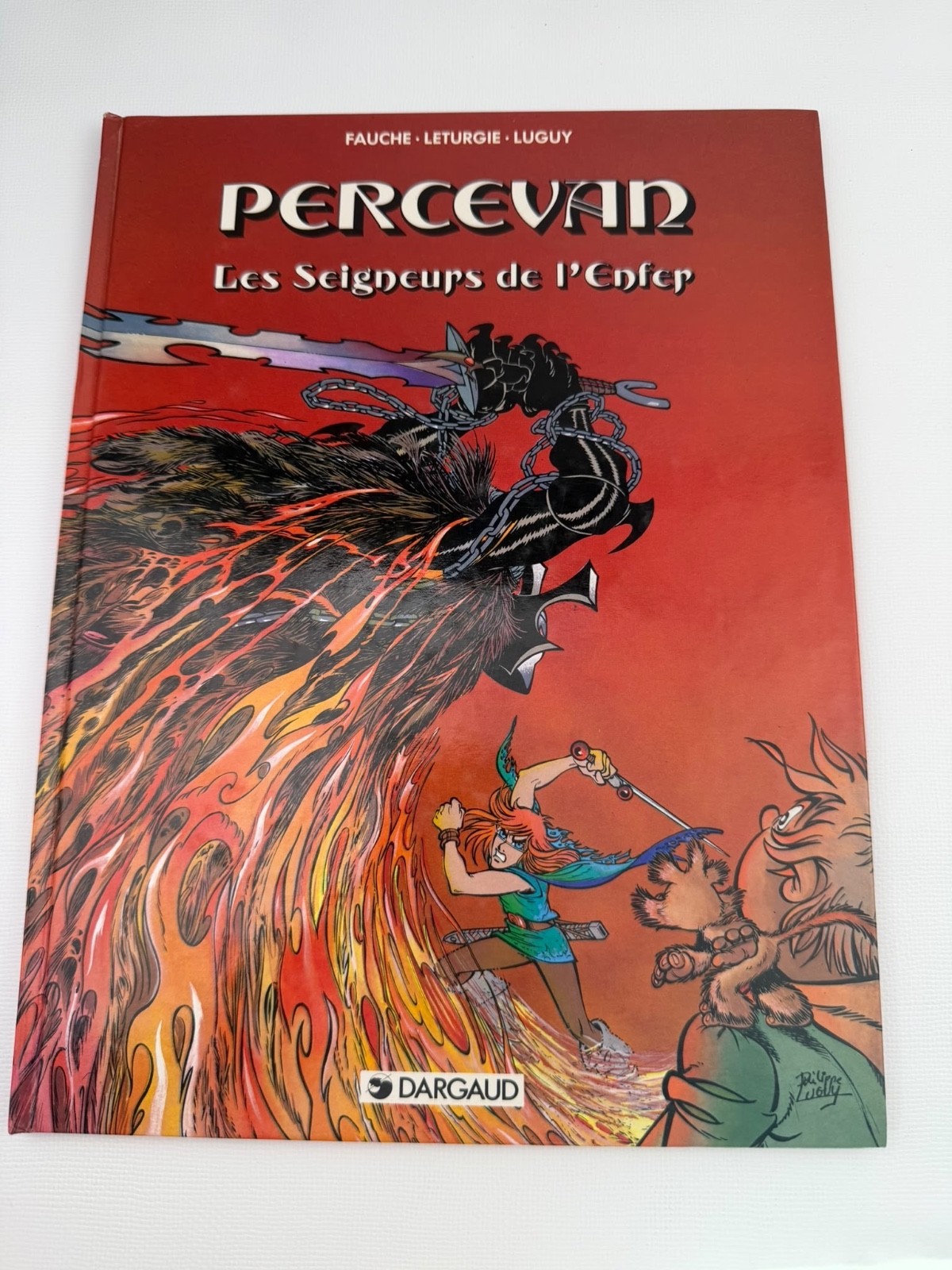 Percevan 7 Les Seigneurs de l’Enfer 1992 Edition Originale Dargaud French BD