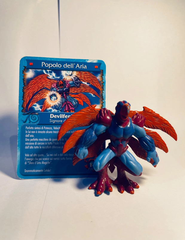 gormiti - Devilfenix Signore dell’Aria - popolo dell’aria - Serie 3 - con carta
