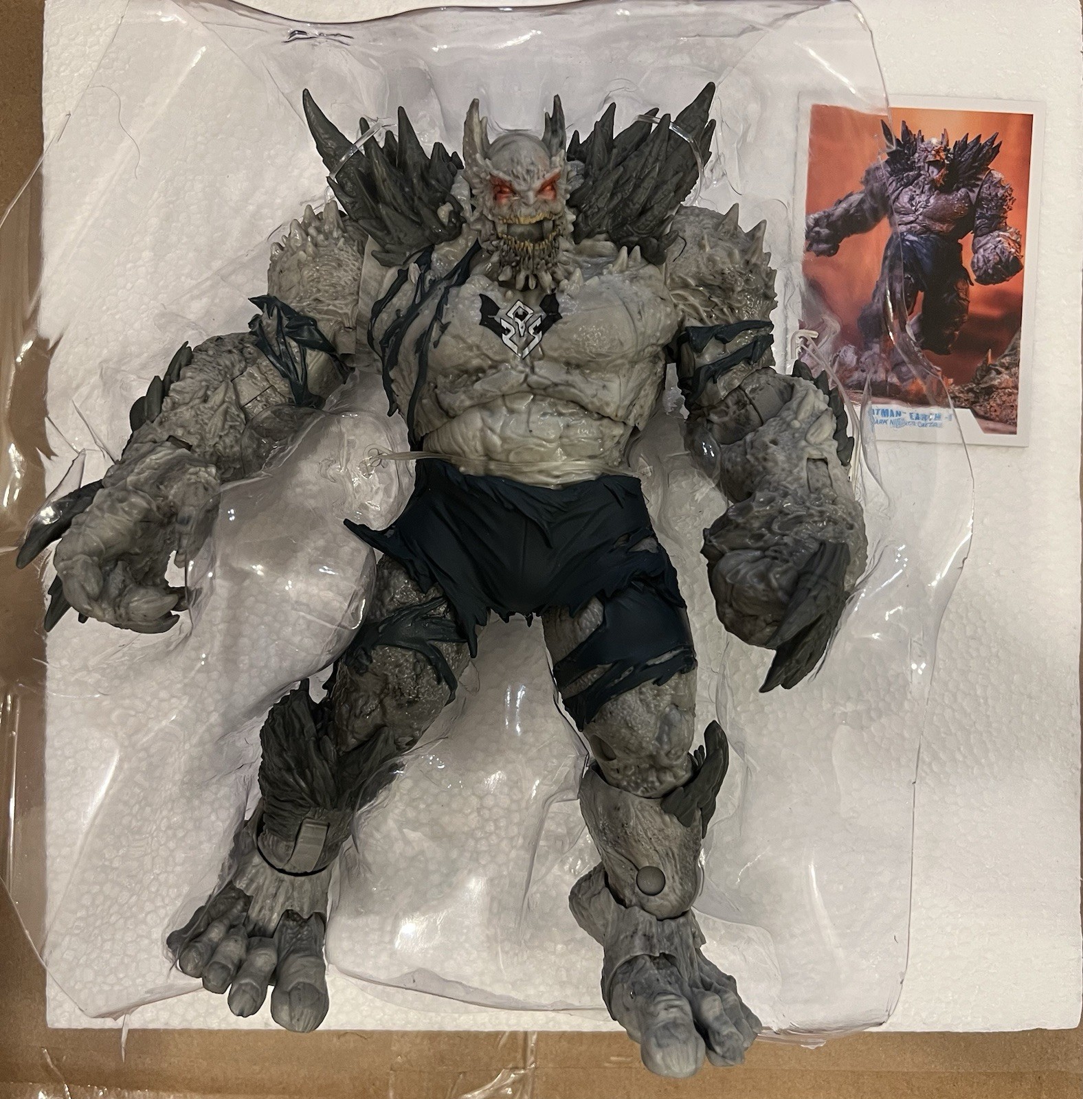 McFarlane DC Multiverse Dark Nights Metal Batman Earth-1 NO Superman Doomsday
