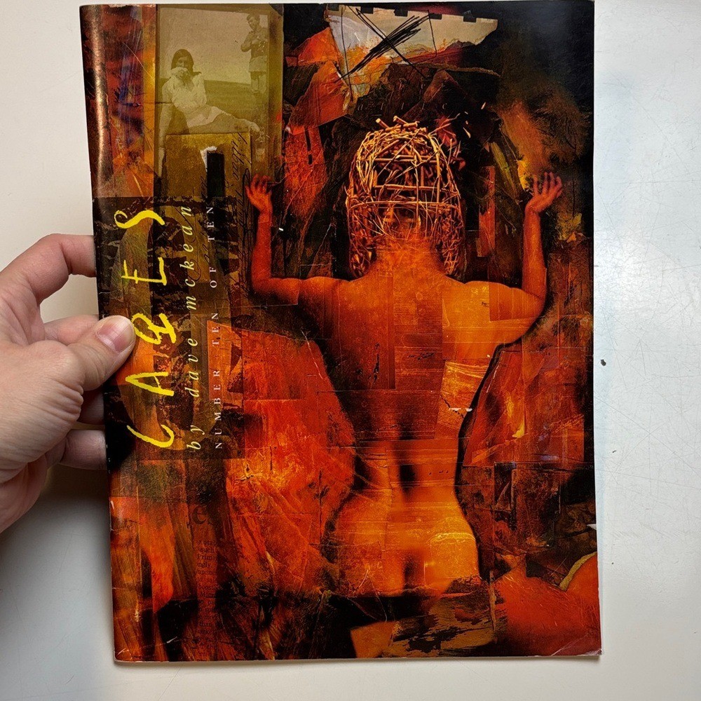 Cages by Dave McKean Number 10 1996 graphic novel pre press