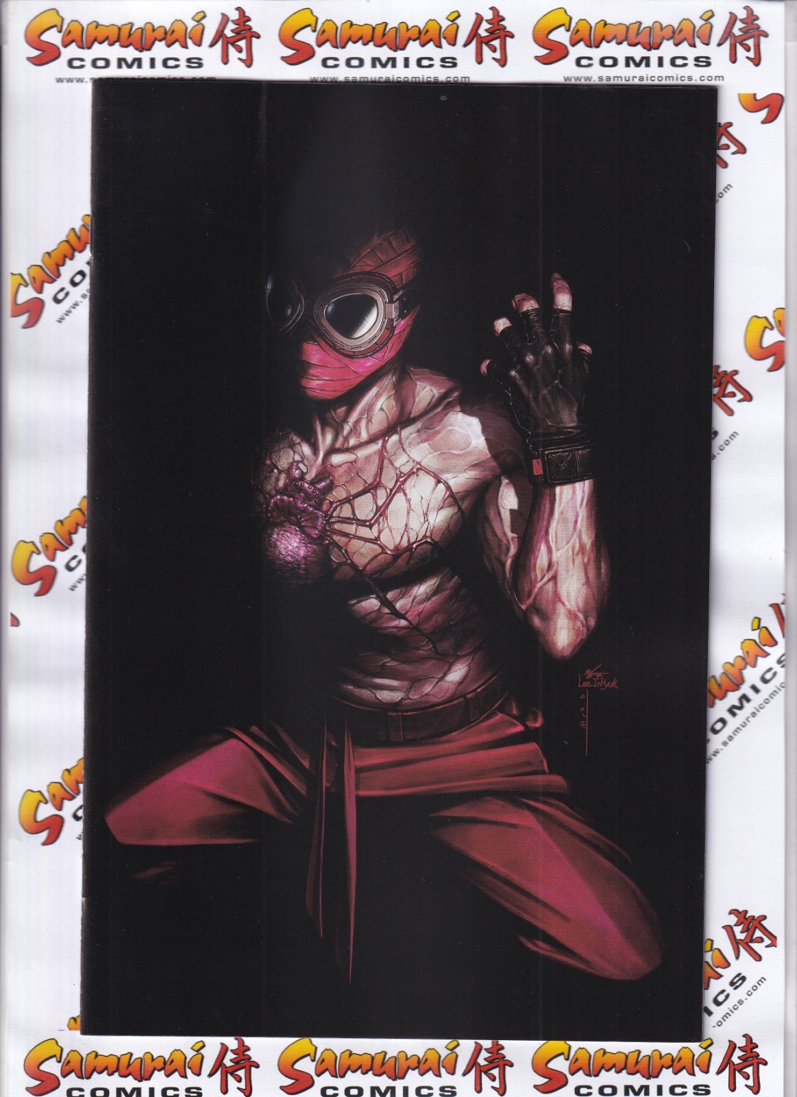 Midnight Spider-Man #1 1:100 Inhyuk Lee Virgin Variant scansioni reali!