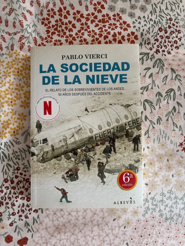 libro la sociedad de la nieve