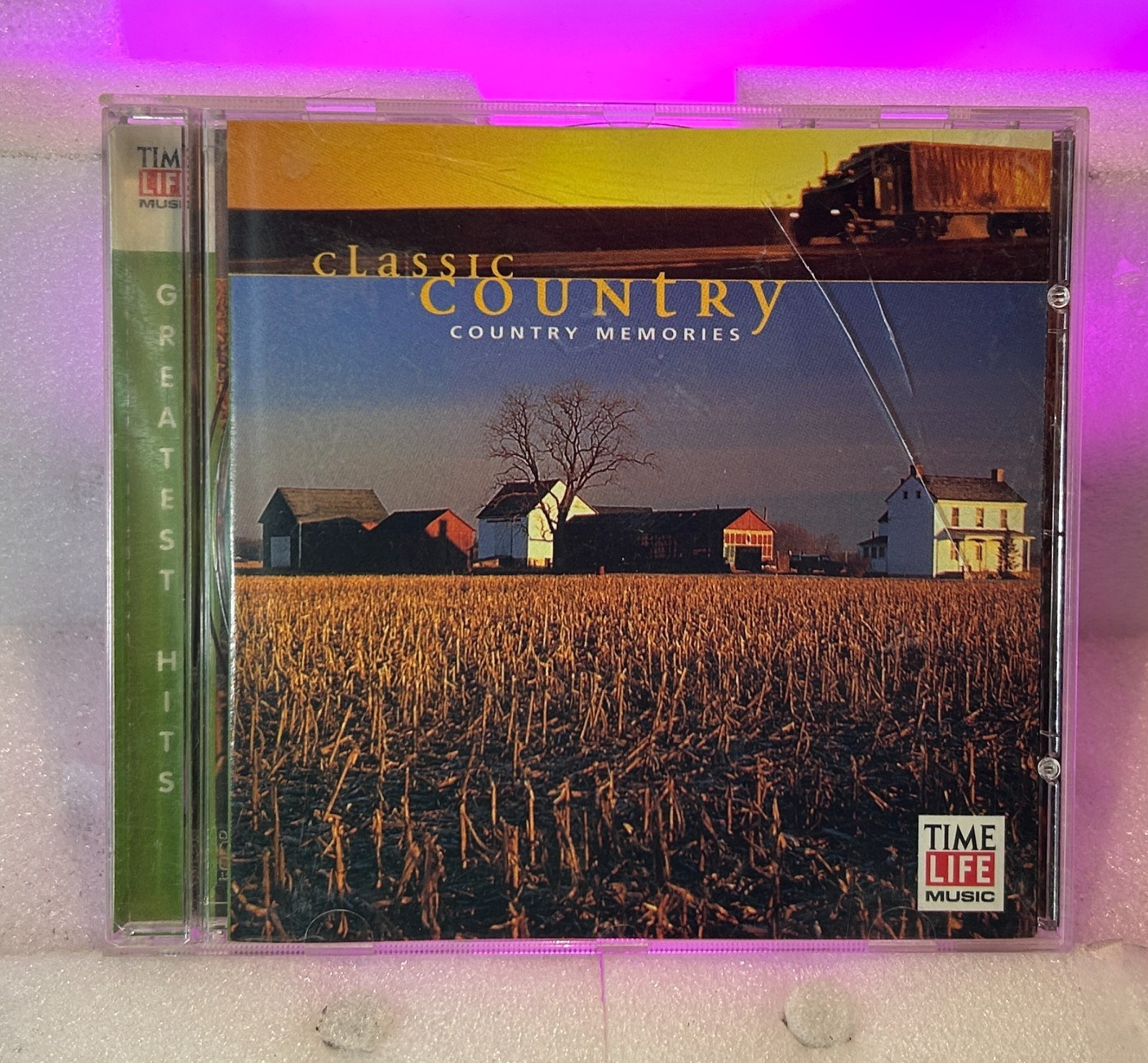 Classic Country: Country Memories by Various (CD, 1998, Time Life) &Case, Tested