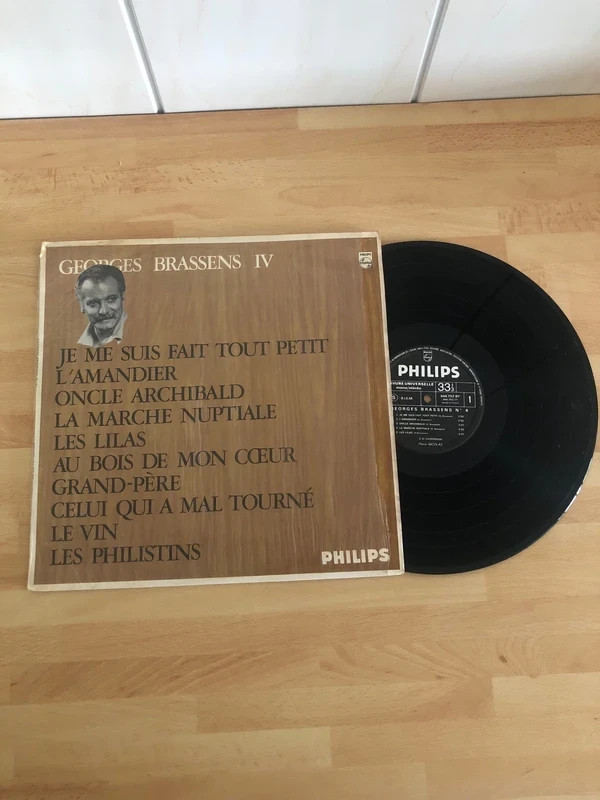 Vinyle 33 tours Georges Brassens N 4