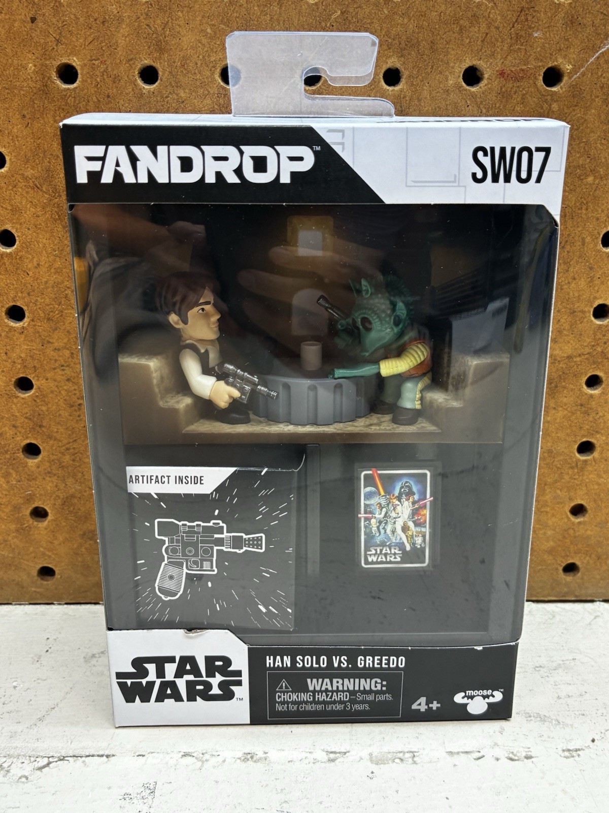 Star Wars FANDROP Han Solo vs Greedo SW07 A New Hope Diorama Figure Set Sigillato