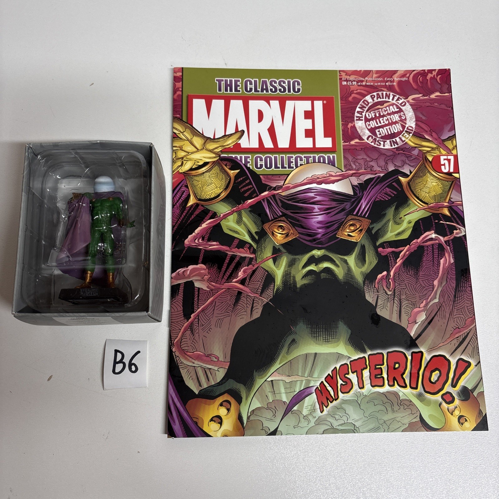 Collezione Figurine Marvel The Classic - Mysterio - Numero 57