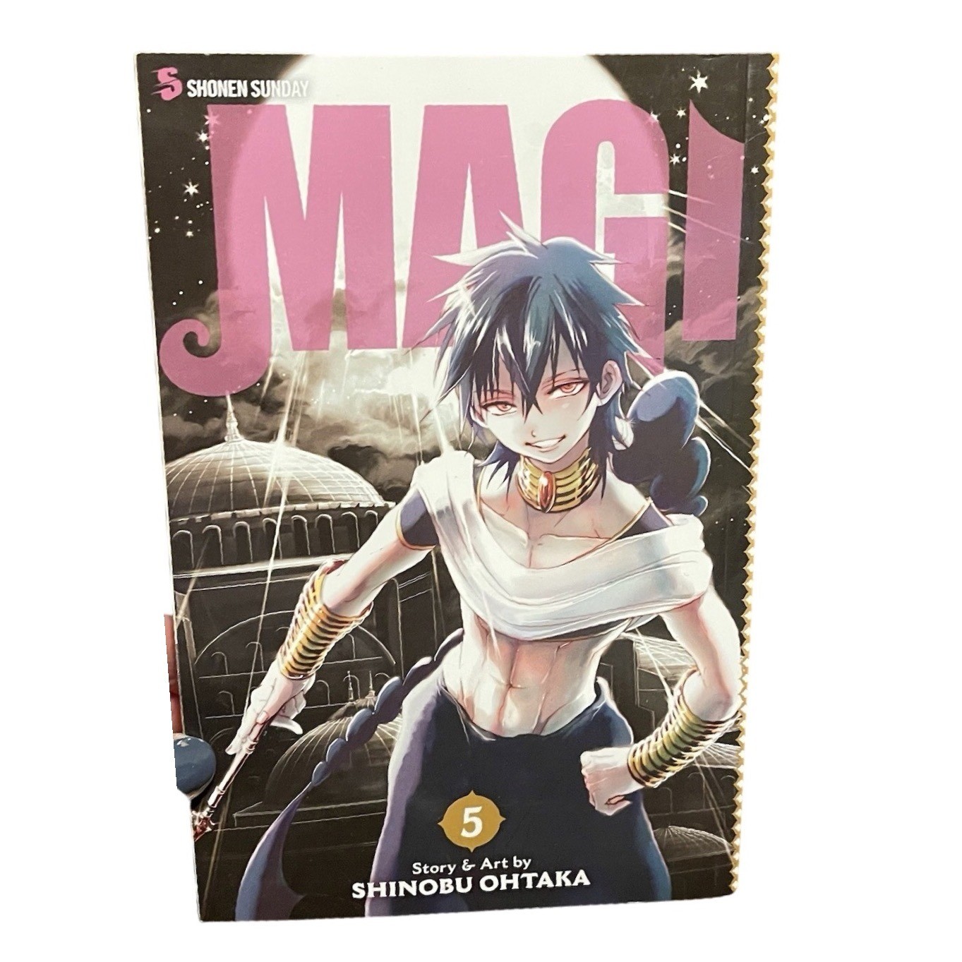 Magi Il Labirinto della Magia Vol 5 Manga Volume Inglese Shinobu Ohtaka 1° Stampa