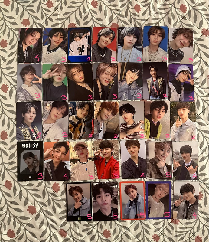 In photocards skz