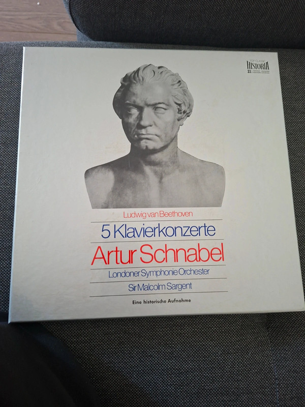 Ludwig van Beethoven – 5 Klavierkonzerte / Artur Schnabel