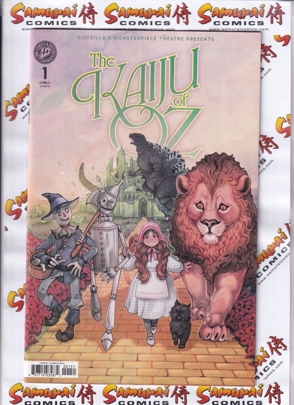 Godzilla’s Monsterpiece Theatre Presents: The Kaiju Of Oz 1:10 Beals Variant!