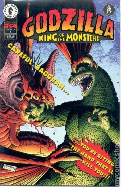Godzilla #4 VF 8.0 1995 Immagine Stock