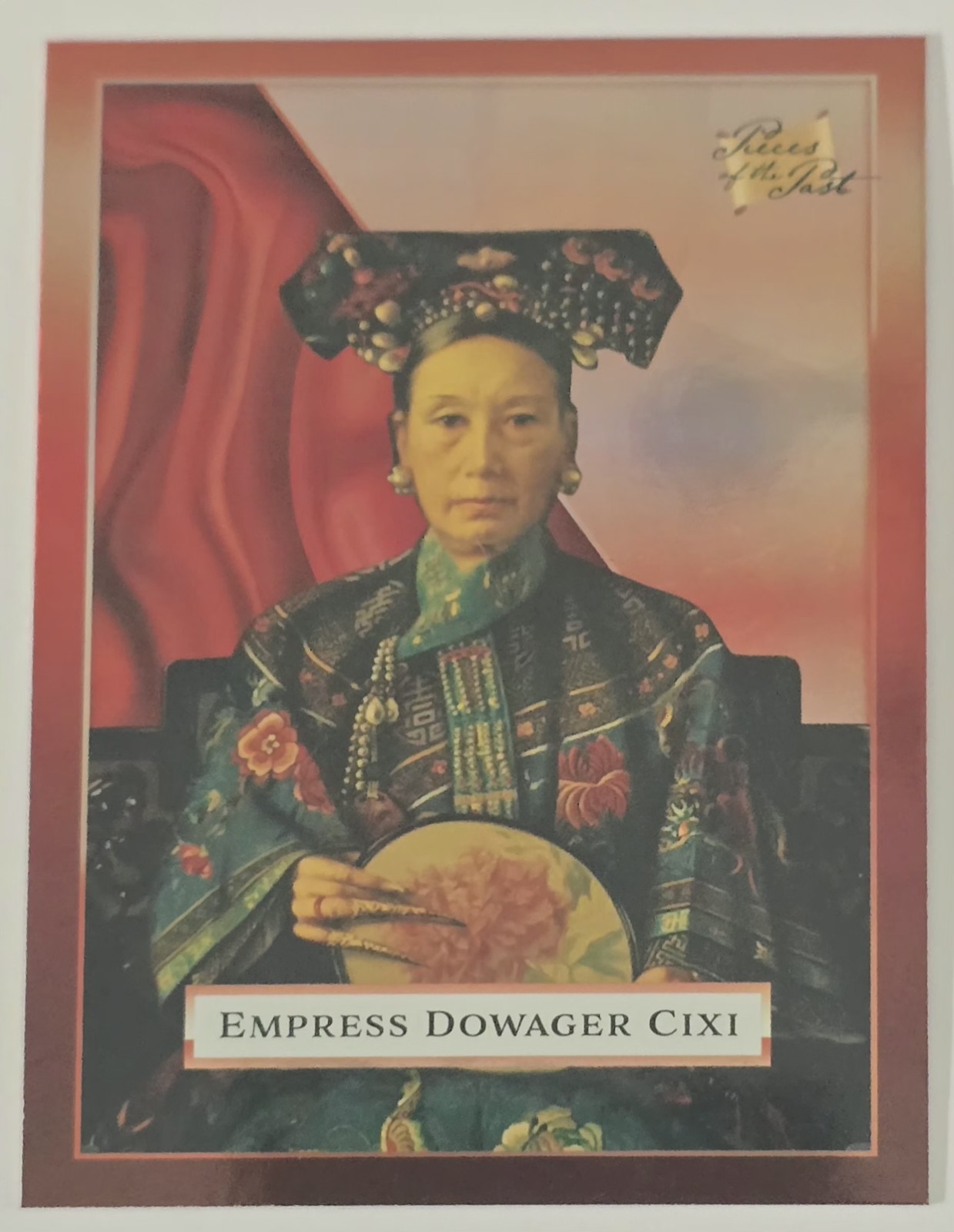 2026 Pieces of the Past Premium #293 Empress Dowager Cixi RED 33/100