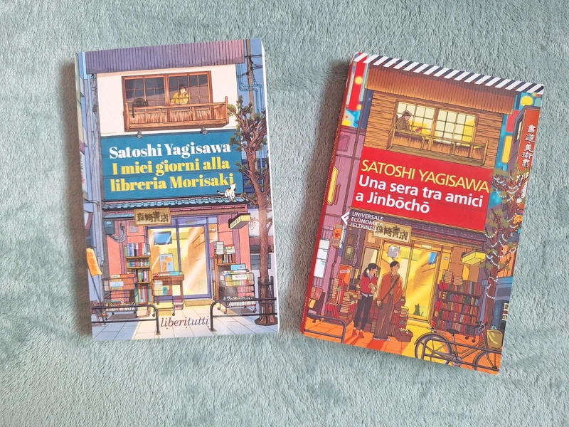 Set 2 libri I miei giorni alla libreria Morisaki e una sera tra amici a Jinbocho