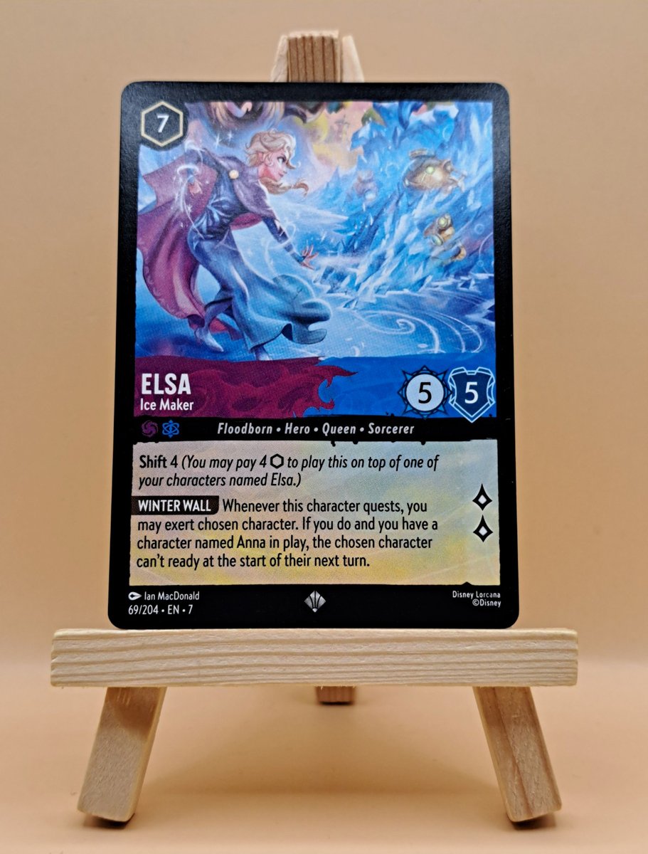 Elsa - Ice Maker 69/204 Super Rare Archazia's Island Disney Lorcana NM