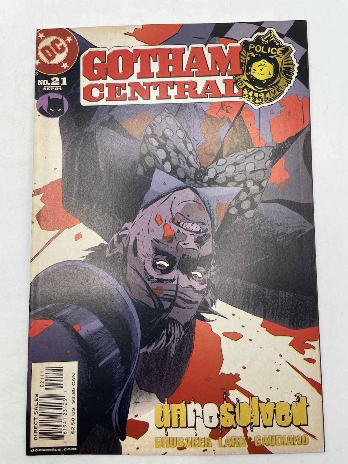 Gotham Central 21 Brubaker Lark Gaudiano Dc Comics Originale Usa