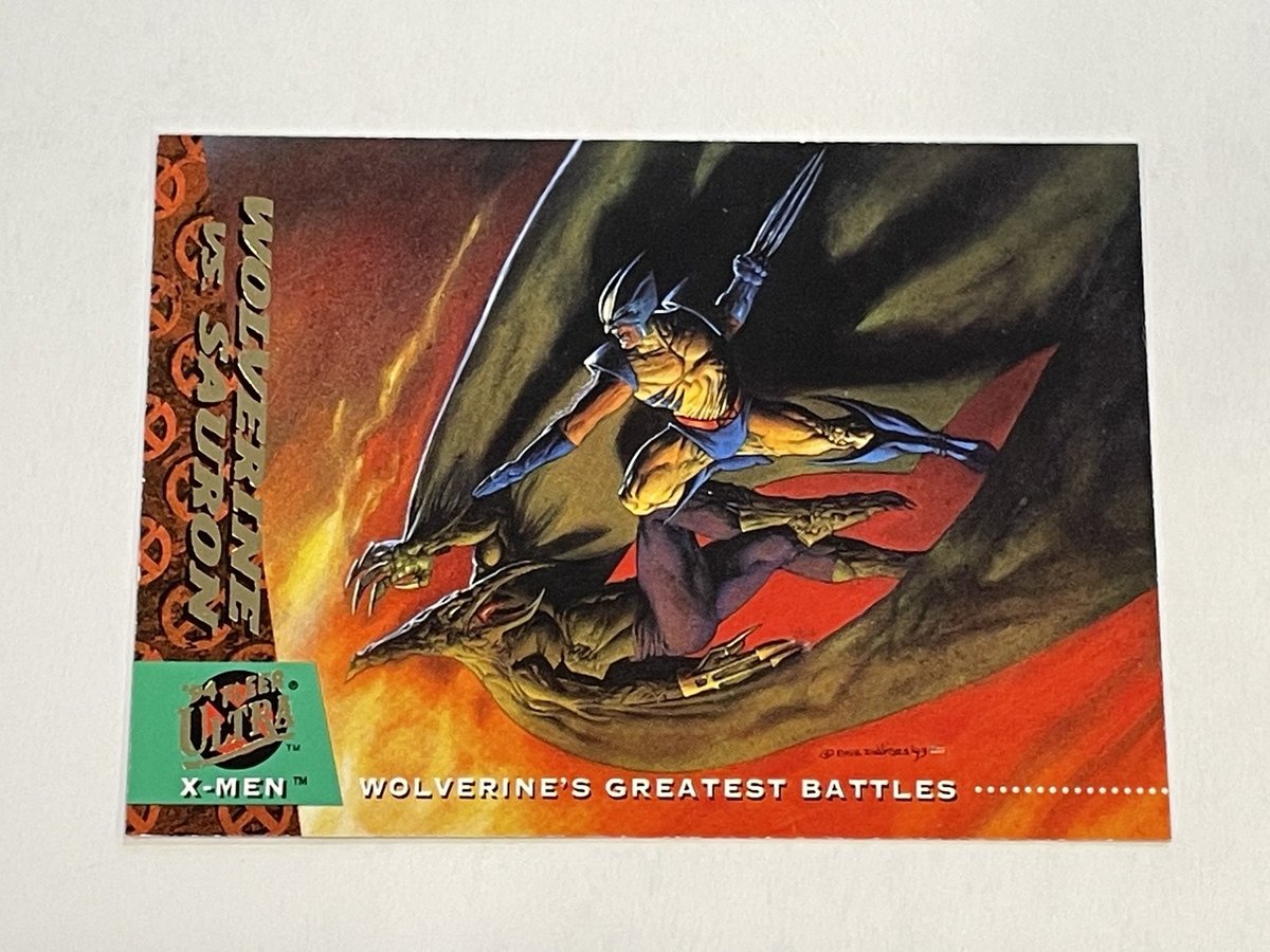 1994 Ultra X-Men #146 - Wolverine vs. Sauron