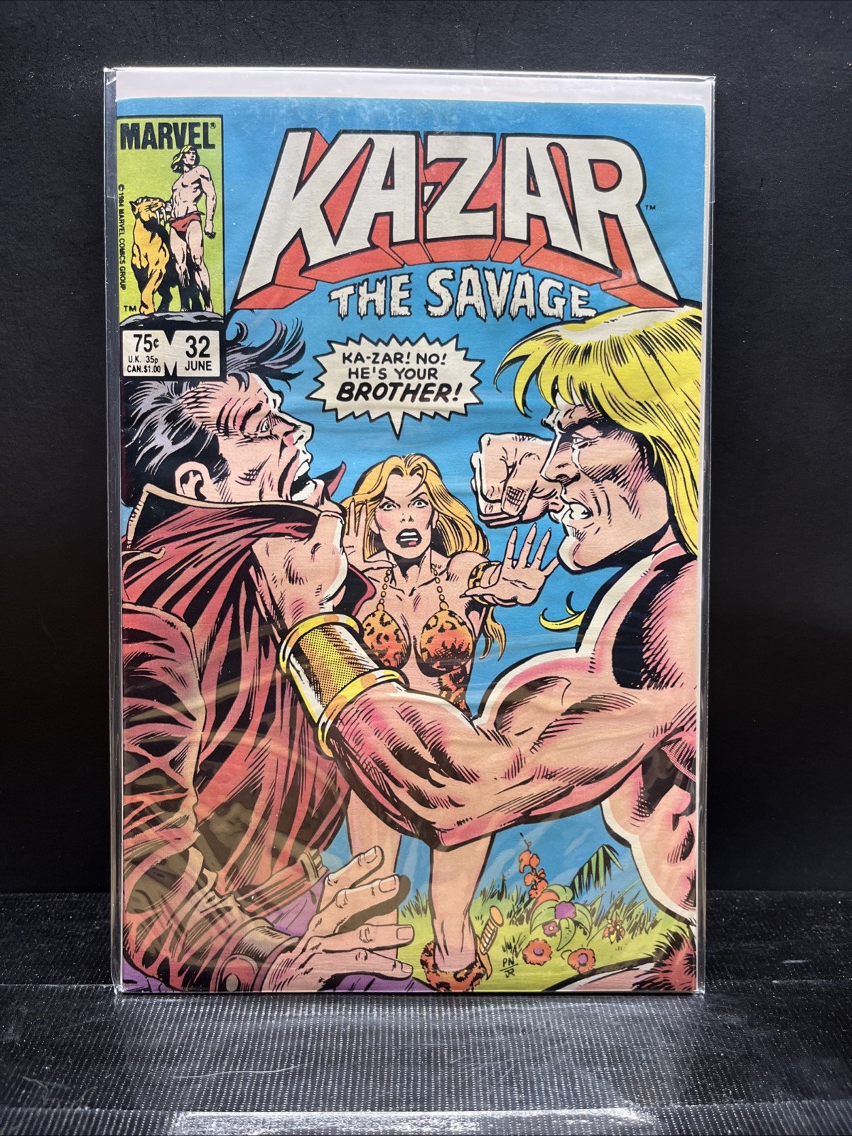 Ka-Zar il Selvaggio #32 1984 fumetto Marvel Comics