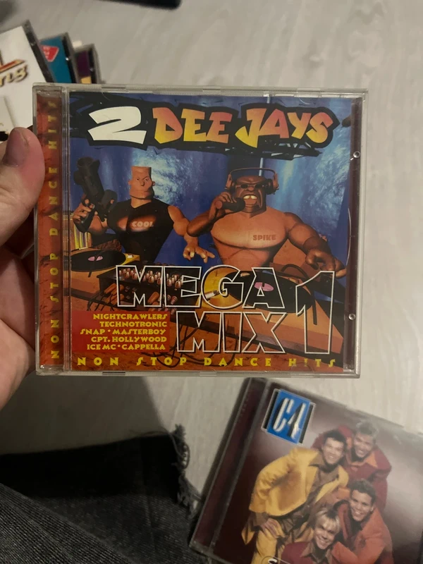 Album cd mega mix 1