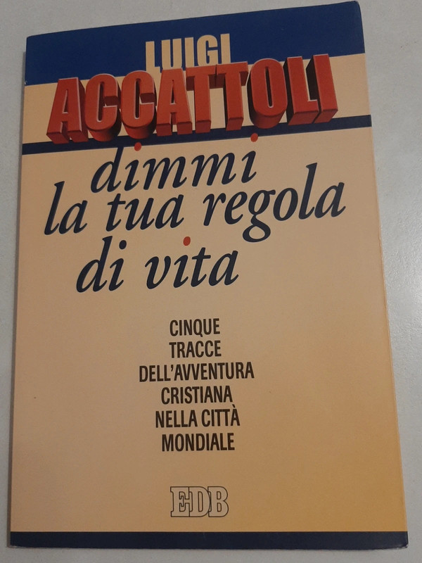 Dimmi la tua regola di vita