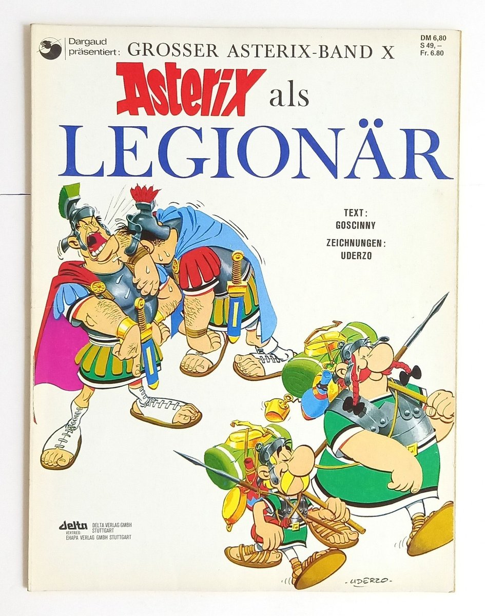 Grande Asterix Band X - Asterix come legionario - Goscinny Uderzo - Vintage