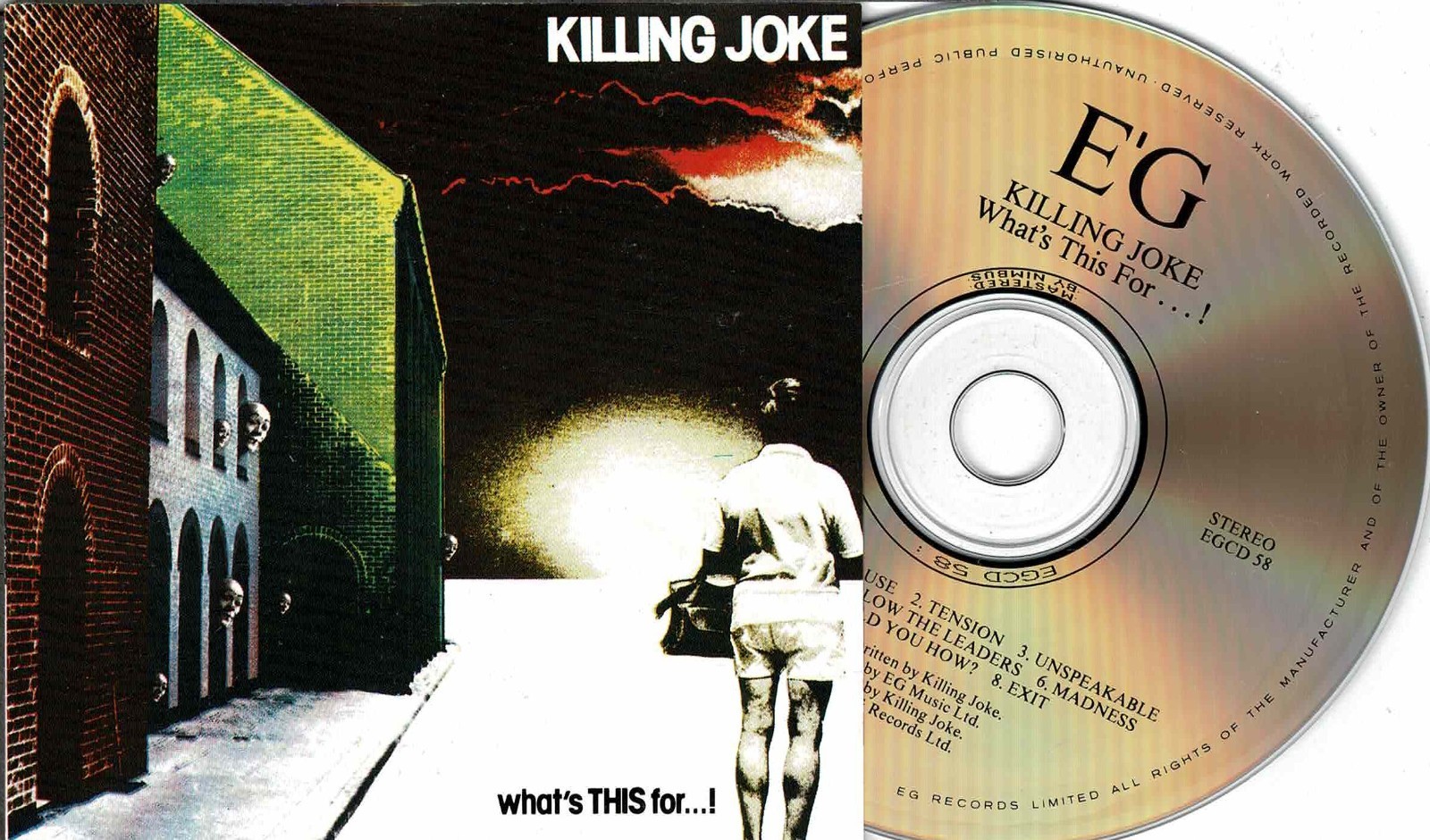 CD ●  KILLING JOKE ● WHAT'S THIS FOR...!