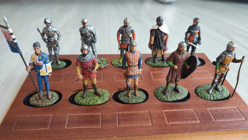 Lot de 10 soldats de plomb