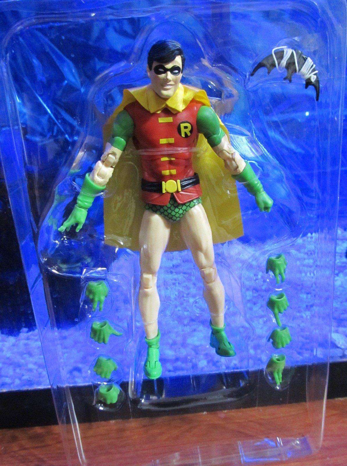 DC Multiverse 2026 SILVER AGE ROBIN FIGURE sciolto 7" fumetto Batman McFarlane giocattoli