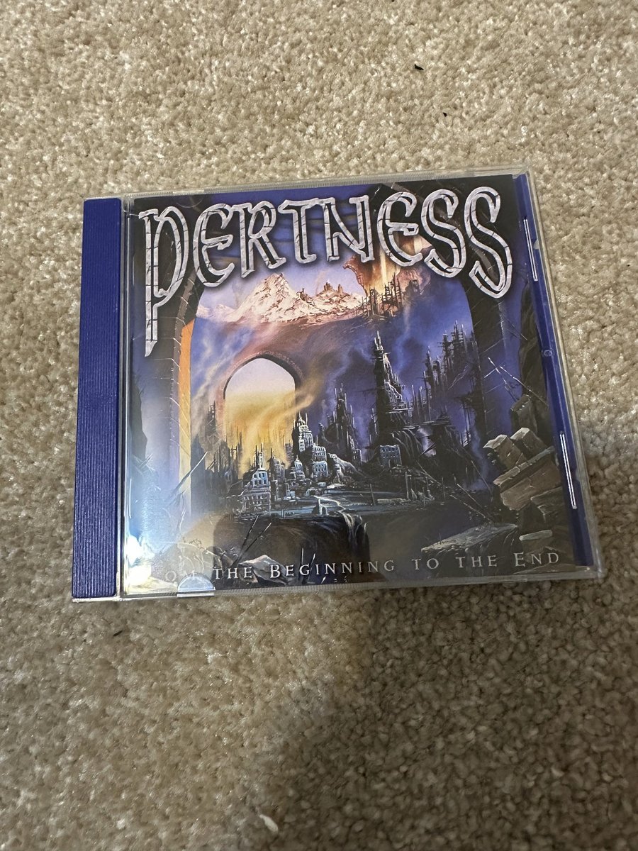 PERTNESS FROM BEGINNING TO THE END CD 2010 KARTHAGO RECORDS