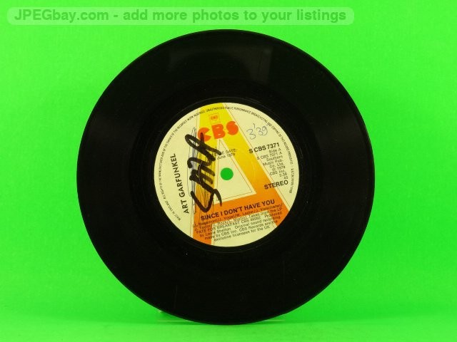 GARFUNKEL,ART SINCE I DON'T HAVE YOU (plain sleeve) (137) 7" CBS