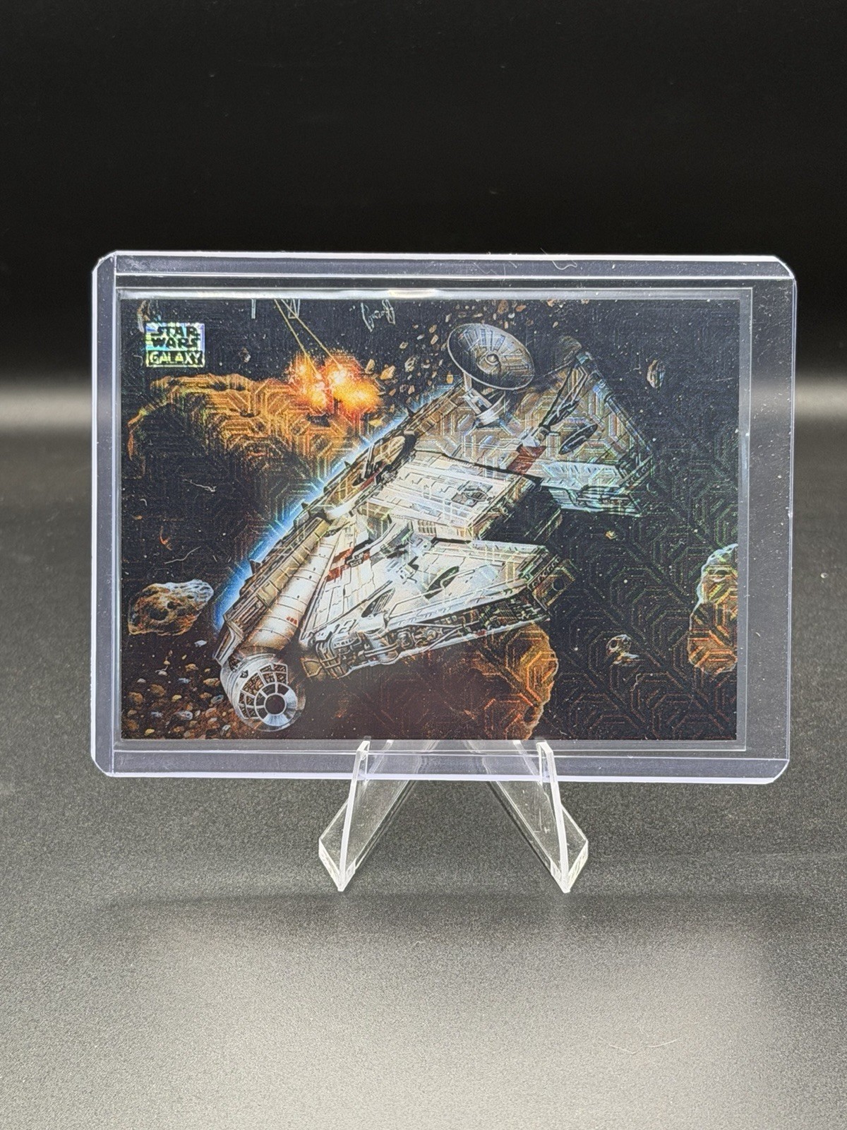 2026 Topps Chrome Star Wars Galaxy #66 Through the Asteroid Field /50