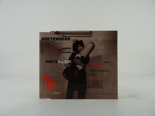 PRETENDERS HUMAN (A82) 2 Track Promo CD Single plus Picture Sleeve WARNER MUSIC