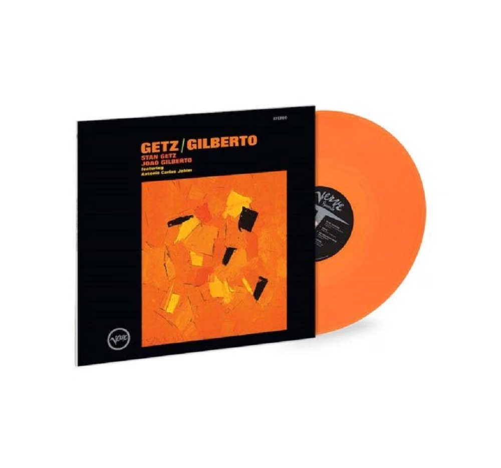 ORANGE COLOR VINYL GETZ / GILBERTO Stan João Antonio Carlos Jobim LP NEW SEALED!
