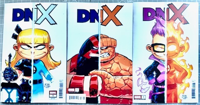 LOT OF 3 Marvel DNX #1 Blind Bag Excl Skottie Young Variants