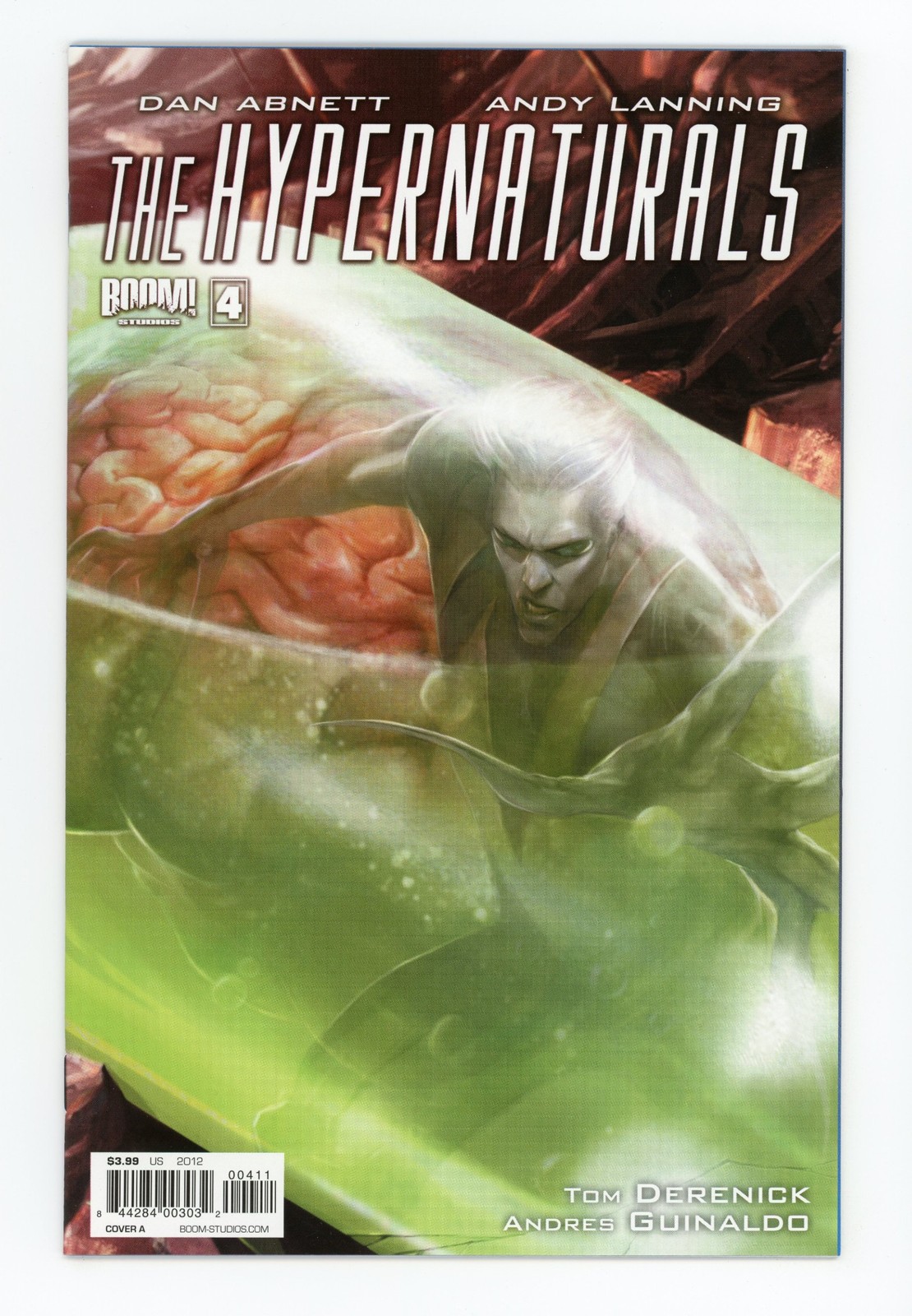The Hypernaturals #4 NM+ 2012 Francesco Mattina copertina un BOOM! Studios