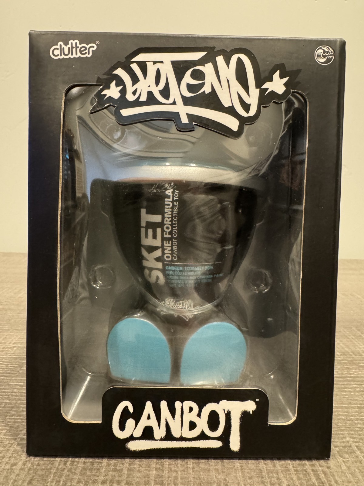 Sket One Cyan Formula Canbot 5.5" IamRetro Exclusive Czee13 Clutter w/ Box