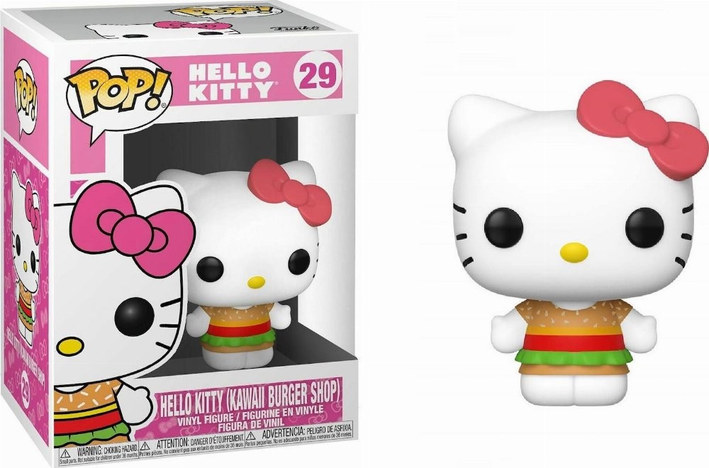 Funko Pop! Hello Kitty Burger Shop Vinyl Figure #029