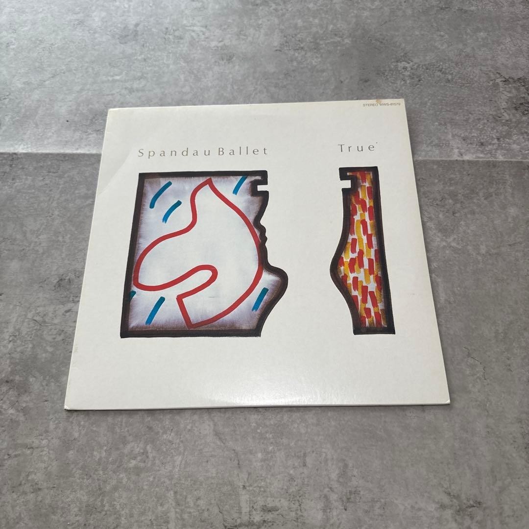 Spandau Ballet True Vinyl Record LP leggermente danneggiato condizione romantica