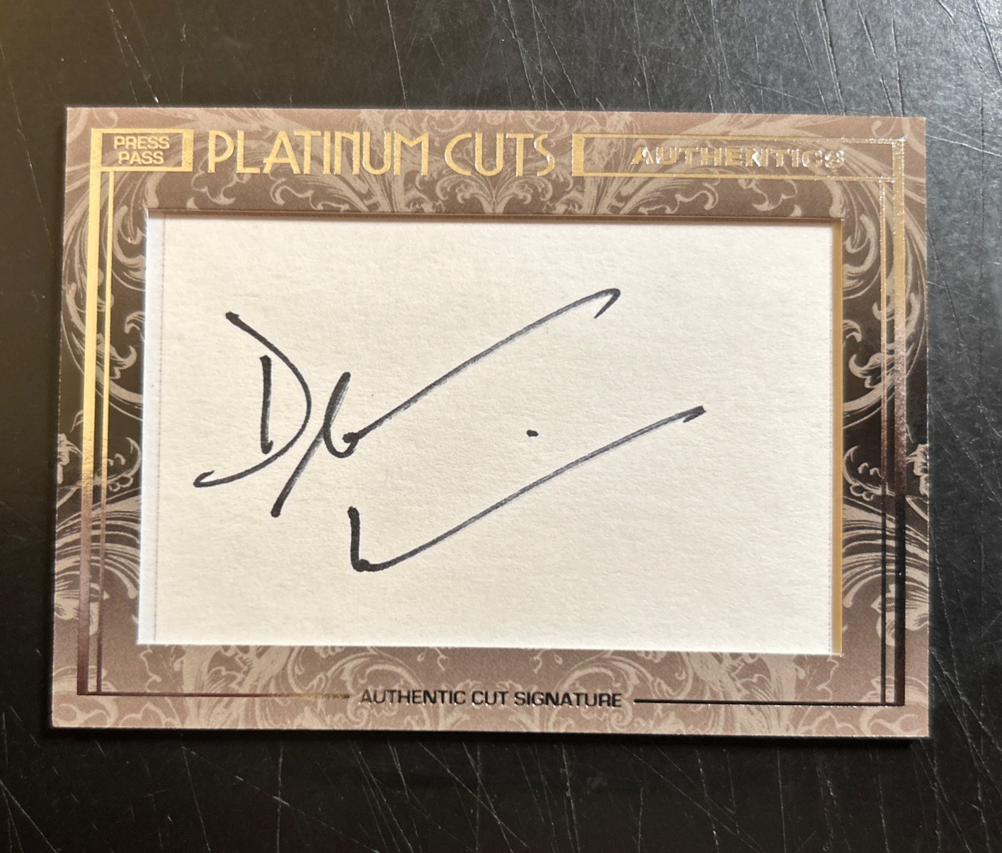 2013 Press Pass Tagli Platino Taglio Autentico Firme Dean Cain Auto 