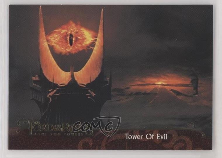 2003 Topps Il Signore degli Anelli Due Torri Aggiornamento Torre Male #101 0y59