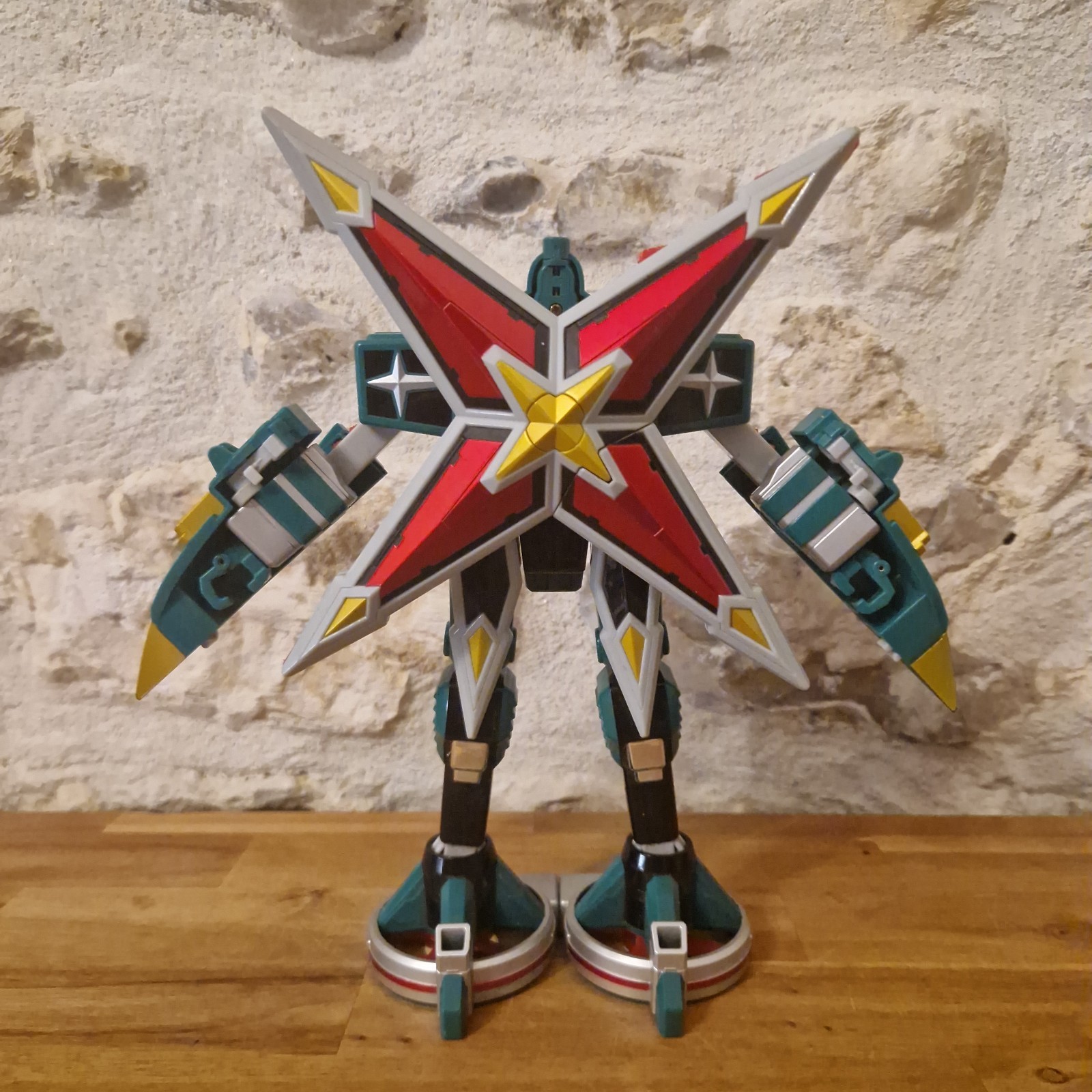 POWER RANGERS NINJA STORM HURRICANEGER DX TENKUUJIN SAMURAI MEGAZORD BANDAI TBE