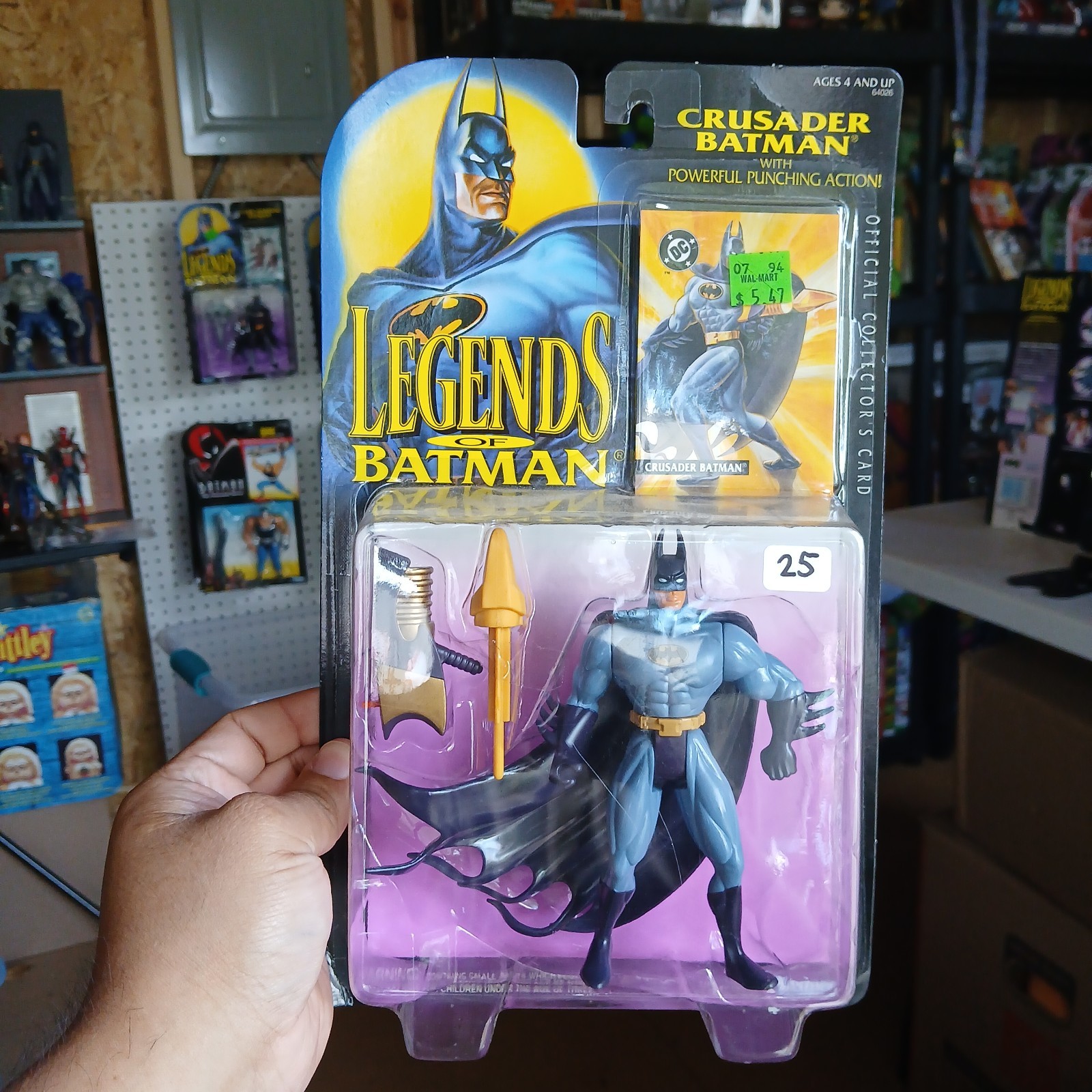 Vintage Legends of Batman Crusader Batman Kenner 1995