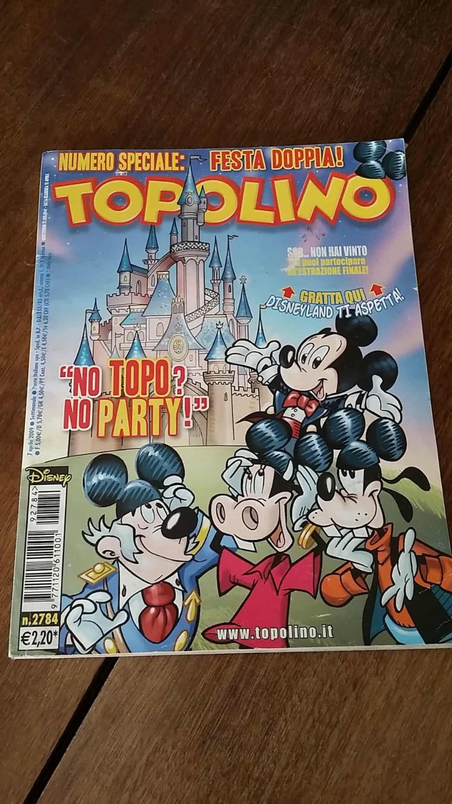 Topolino 2784 Disney 300726