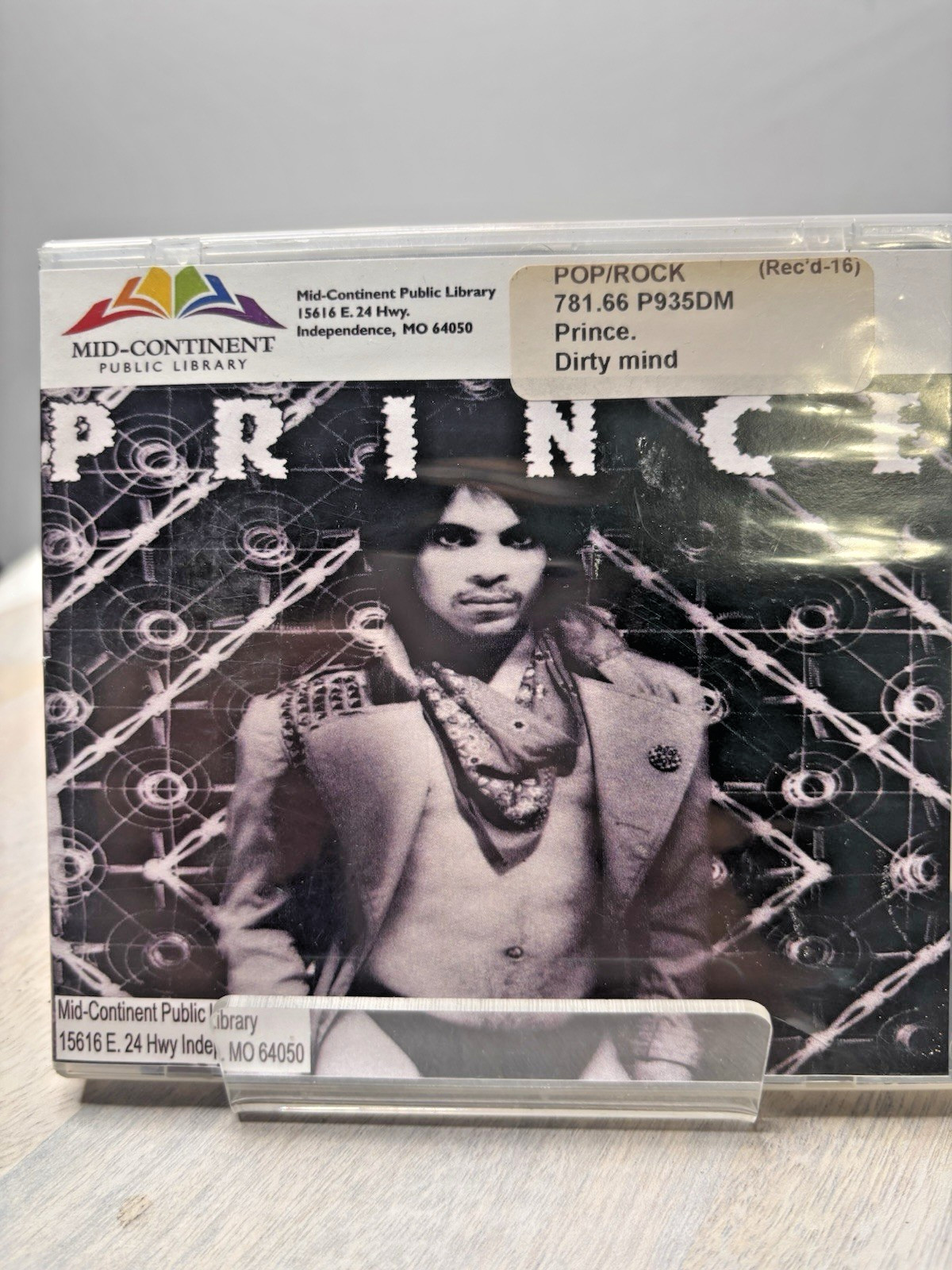 Prince – Dirty Mind (CD, 1986, Warner Bros, Funk Pop Classic, OOP)