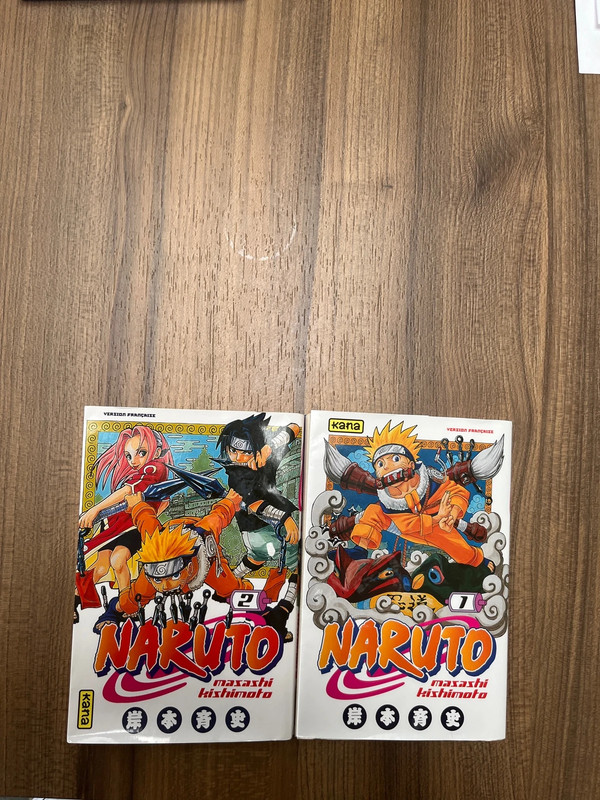 Livre 1 et 2 naruto