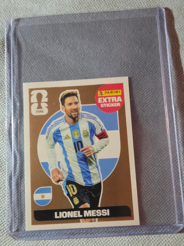 Lionel Messi Bronze Extra Sticker