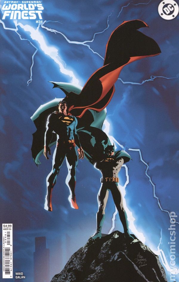 Batman Superman World's Finest #34C quasi nuovo 2025 immagine stock