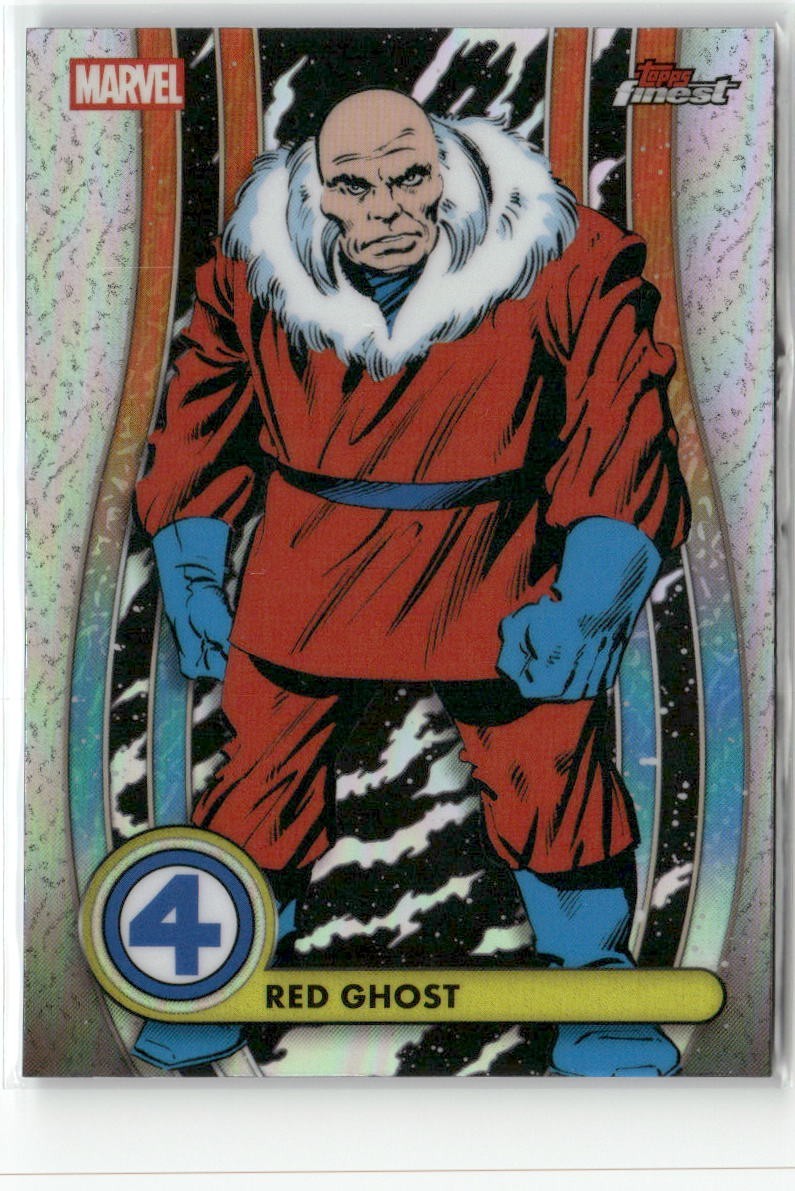 RED GHOST REFRACTOR #038 2026 Marvel Finest Fantastic Four Collectible Card