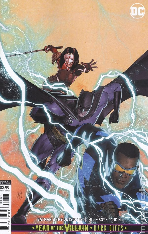 Batman and the Outsiders #4B NM 2019 Stock Image